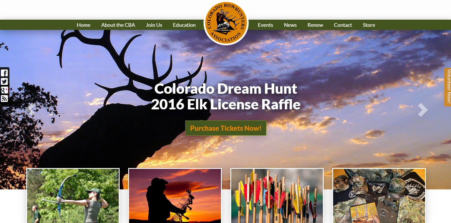 
New Website Launched: Colorado Bowhunters Association