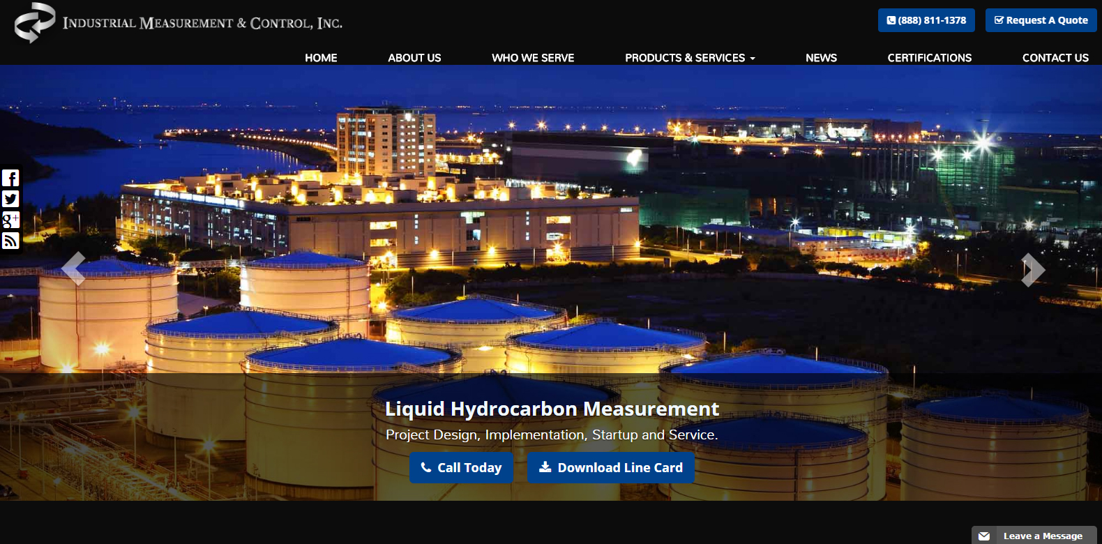 
New Website Launched: Industrial Measurement & Control