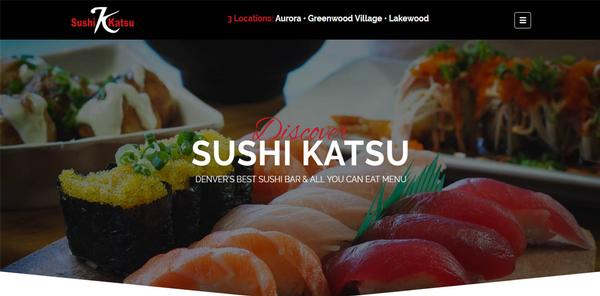 
New Website Upgrade: Sushi Katsu