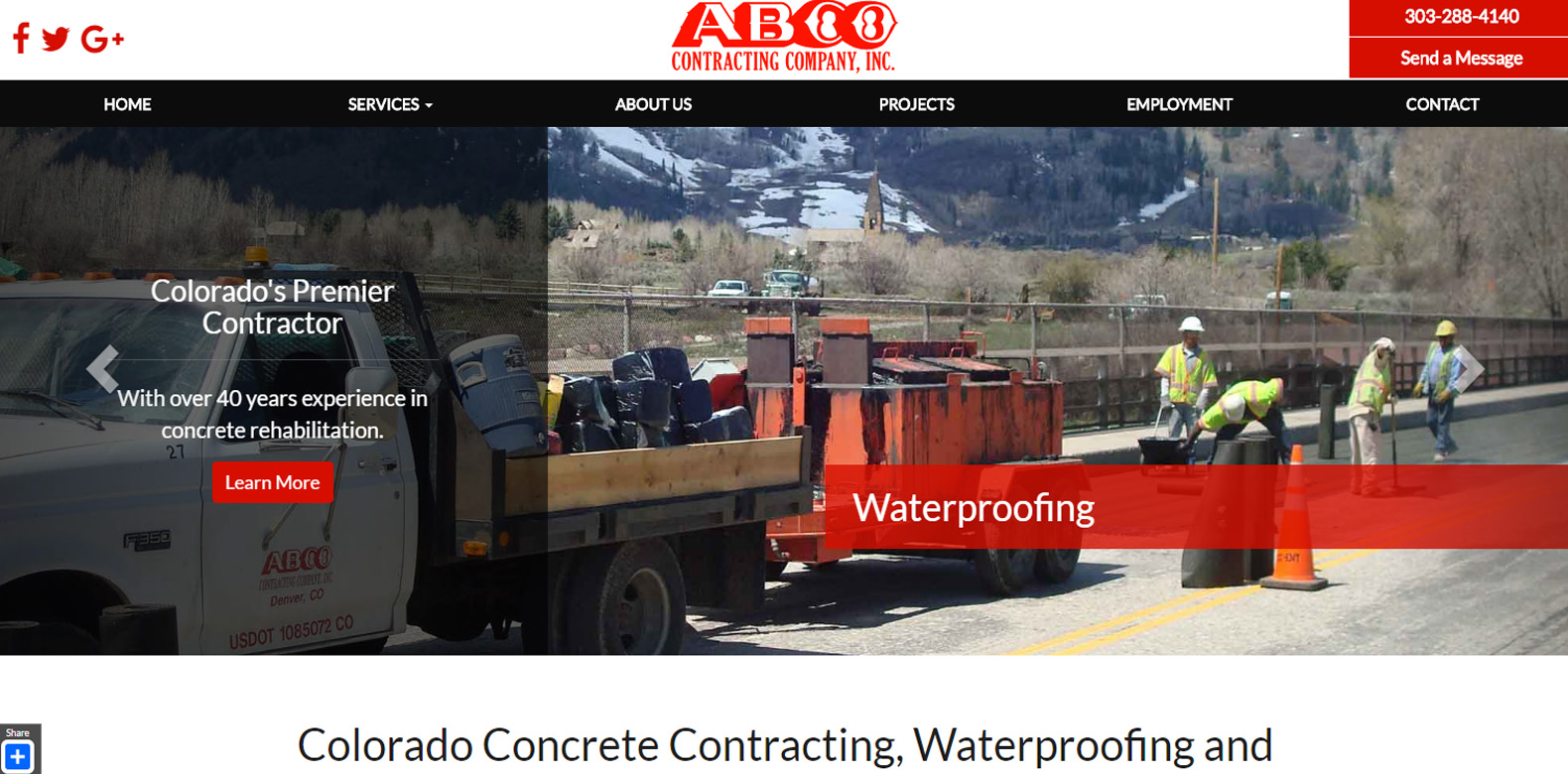 
New Website Launch: ABCO Contracting