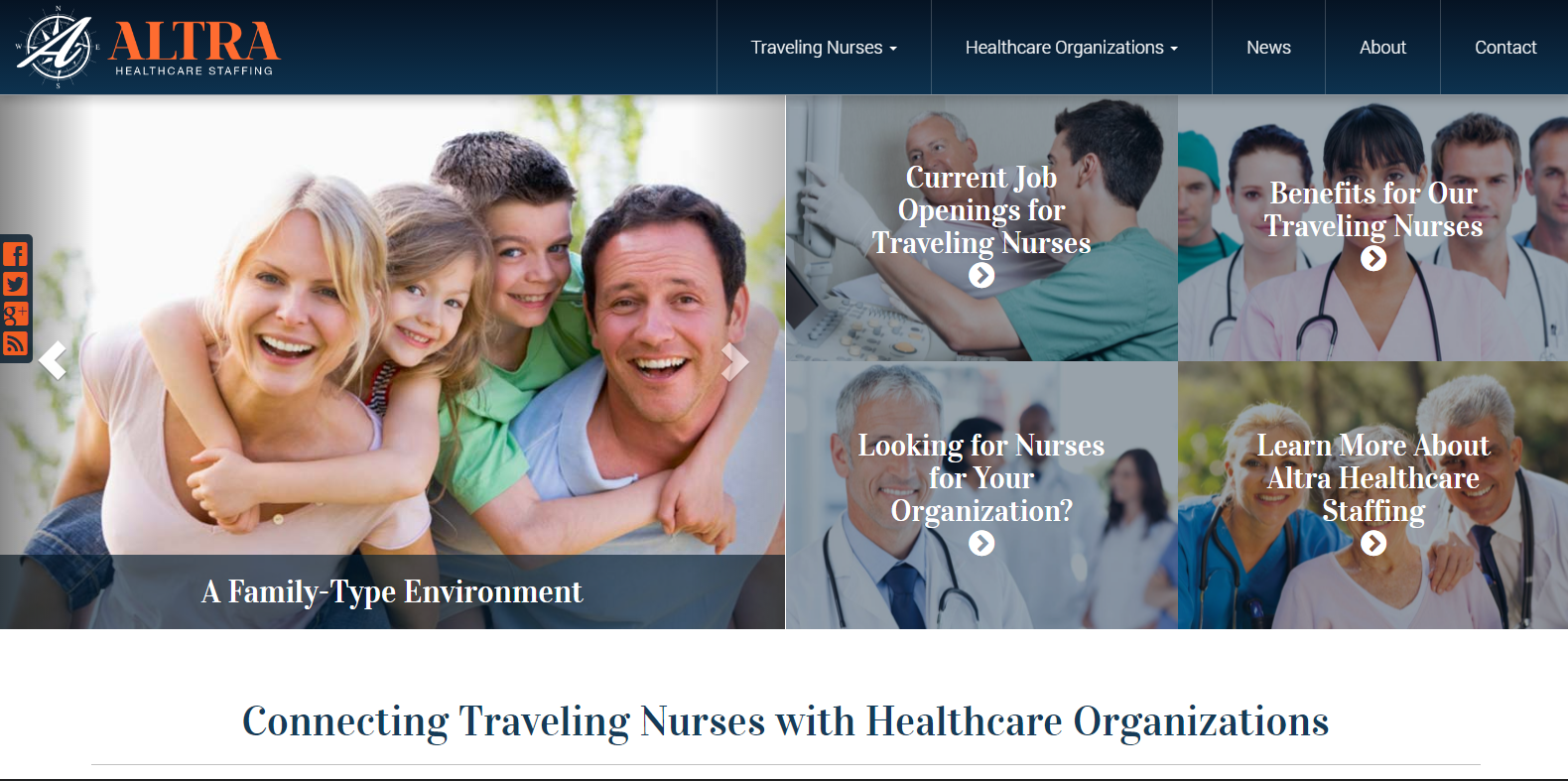 
New Website Launched: Altra Healthcare Staffing