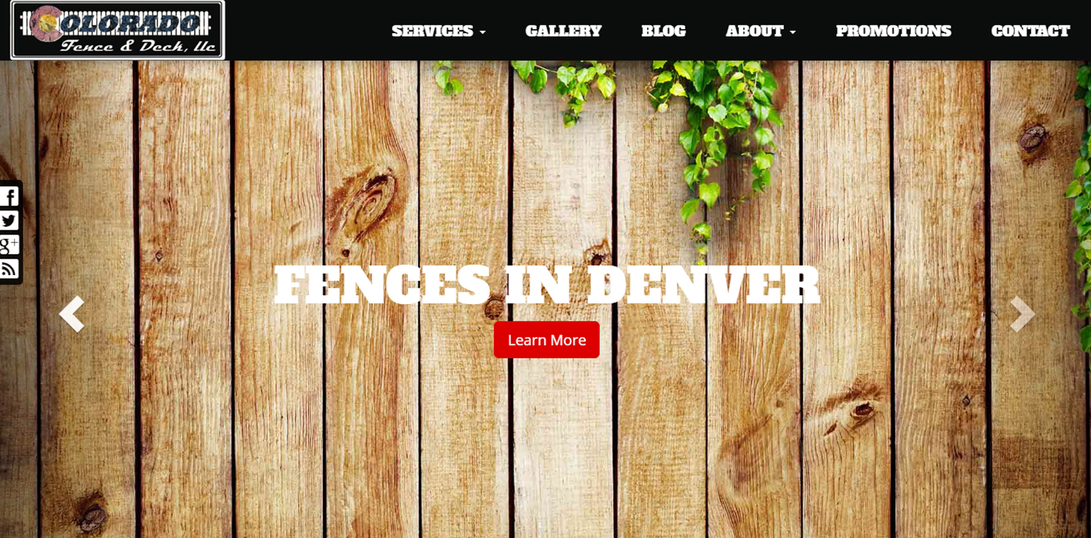 
New Website Launched: Colorado Fence & Deck