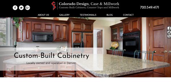 
New Website Launch: Colorado Design, Case & Millwork