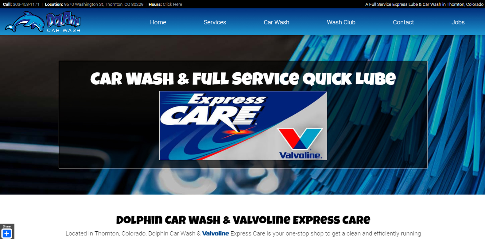 
New Website Launched: Dolphin Car Care