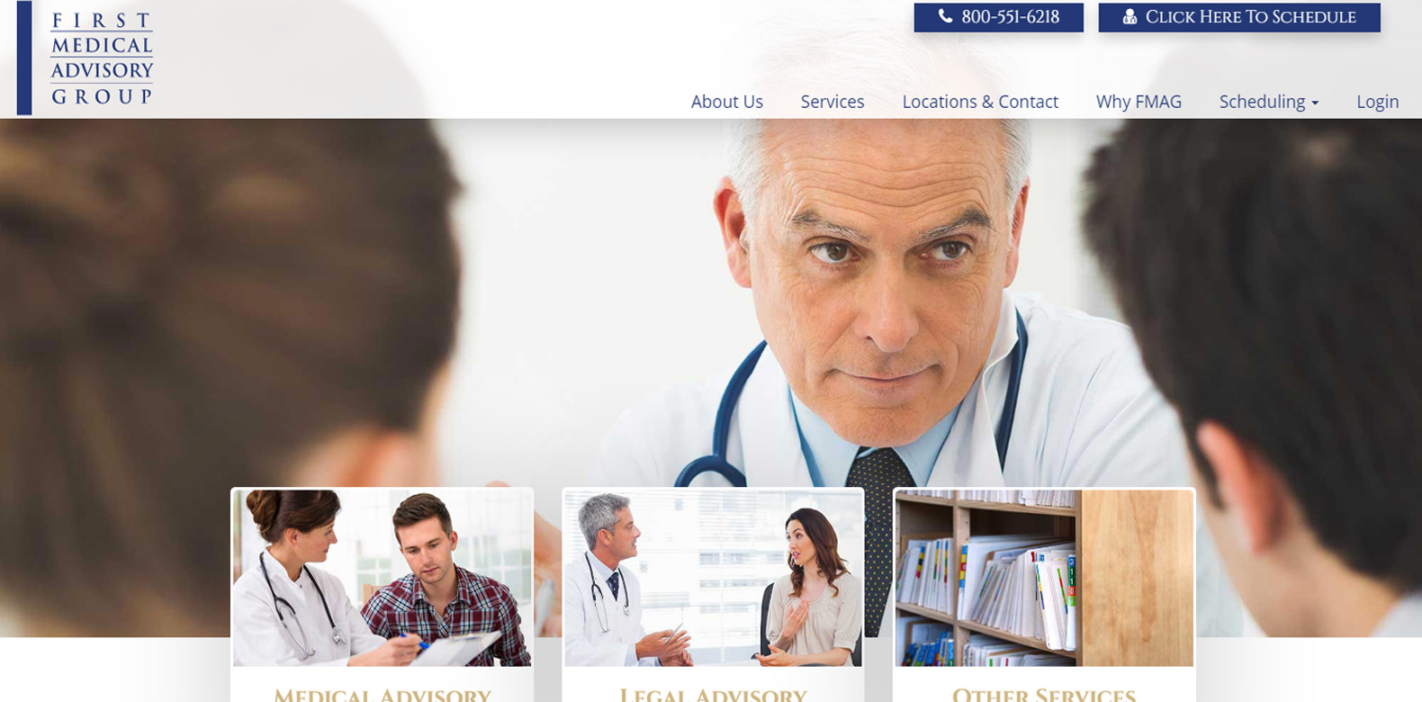 
New Website Launch: First Medical Advisory Group