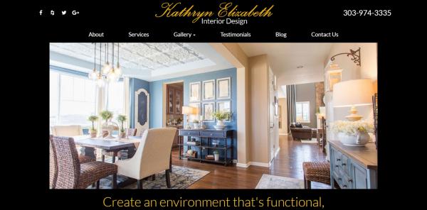 
New Website Launch: Katherine Elizabeth Interior Design