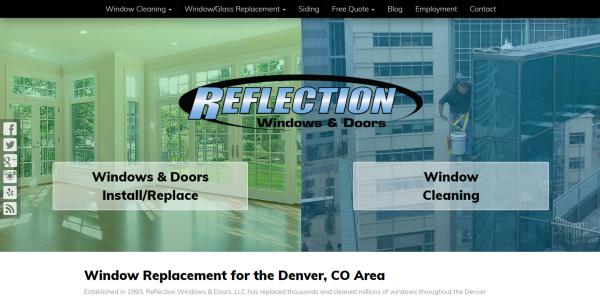 
New Website Launch: Reflection Windows & Doors