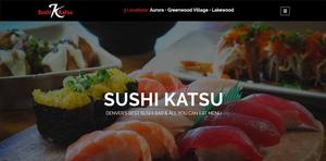Denver Sushi Bar web design